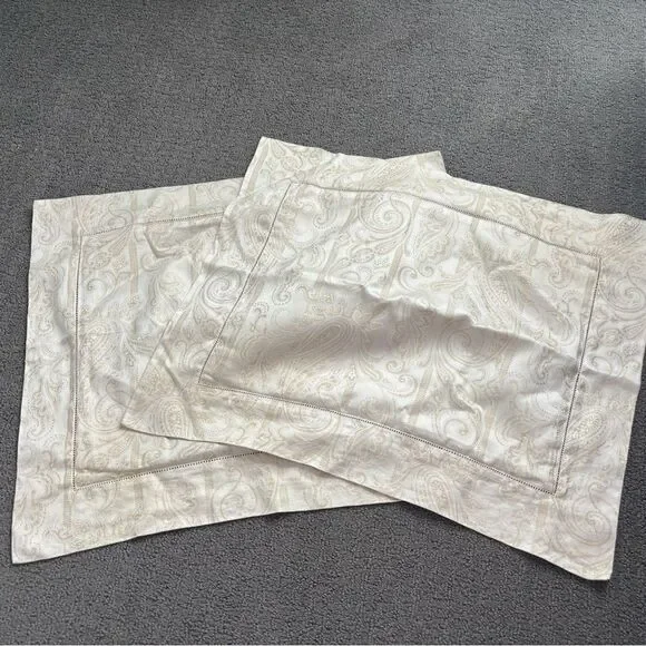 Peacock Alley Couture “Sorrento” Collection Duvet and 2 Boudoir Shams - Picture 9 of 11